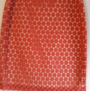 TALBOTS Crochet Terracotta Skirt Size 12